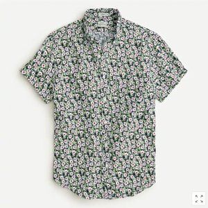 NWT J. Crew Linen Daisy Shirt